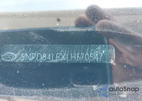 2020 Hyundai Elantra Sel из США, поврежденный, VIN 5NPD84LFXLH570547